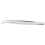 4PC 5.9 Pulgada Largo Tono de Plata Pinzas de Punta Curvada Doblada Forceps Alicates Herramienta de Mano 4