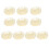 10Pcs Hexagonal Plastic Queen Bee Cages for Beekeeping Tools 2