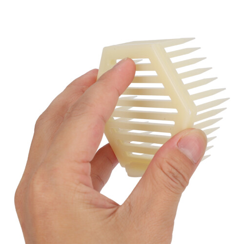 10Pcs Hexagonal Plastic Queen Bee Cages for Beekeeping Tools 2