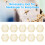10Pcs Hexagonal Plastic Queen Bee Cages for Beekeeping Tools 12