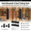Fishing Rod Wall Rack - Durable Aluminum Alloy 1