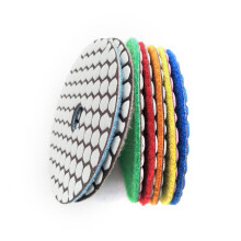 7PCS 4 Inch Wet Dry Diamond Polishing Pads for Stone and Concrete