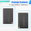 Carteiras de Criptomoedas Carteiras de Criptomoedas para Hardware Backups Frios Armazenamento de Sementes para Bitcoin Compatível com Hardware Bip39 5