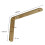 2pcs Multi-Size Rustic Board Wall Shelf Bracket Heavy Duty Angle Shelf Mounting Bracket Storage Holder Home Decor 6