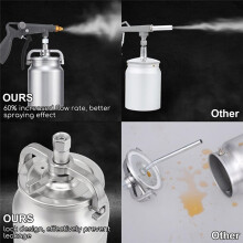 Undercoating Spray-Gun Kit, with 20oz Suction Feed Cup & 4Pcs 20" Long Wand for Truck Liner Coating Rubberized Undercoat