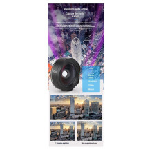 16MM Distortion Free Wide Angle Phone Lens Full Screen Distortion Free Wide Angle Portrait Long Distance Macro Lens