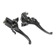 22mm Hydraulic Clutch & Brake Pump for ATV Motorcycle Black Stainless Steel