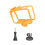 Cold Shoe Expansion Frame for  OSMO Action 6 Cold Shoe Interface Quick Release Protective Frame for Action 6 Orange 2