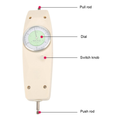 300N Analog Dynamometer Force Gauge Meter for Measuring Push Pull Force 2