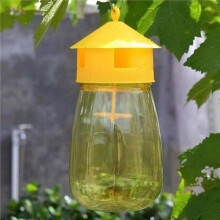Piège à Mouches des Fruits Suspendu en Plastique, Bouteille, Pièges à Moustiques et Guêpes, Contrôle des Insectes Extérieur, Jardin, Verger,