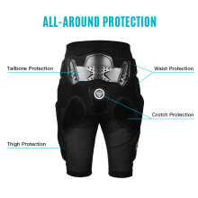 Hip Protection Shorts for Riding Mountain Biking Skiing Size S-XXL
