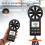 Digital Handheld Anemometer Wind Speed Meter CFM Air Volume Thermometer Waterproof Multifunction WithBacklight 4