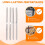 Swage Lag Screws for Cable Railing-1/8" Cable Railing Hardware Kit, Left and Right Handed Thread for Post Railing System 3