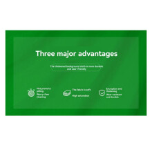 3x5 Meters Photo Cutout Live Broadcast Green Background Cloth Cutout Green Cloth Thickened Encryption