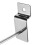 75 x Slatwall Single Hook Pin Shop Display Fitting Prong Hanger 100mm 6