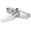 Single Handle Copper Shower Valve G1/2 Thread, Wall-In, Electroplated 1