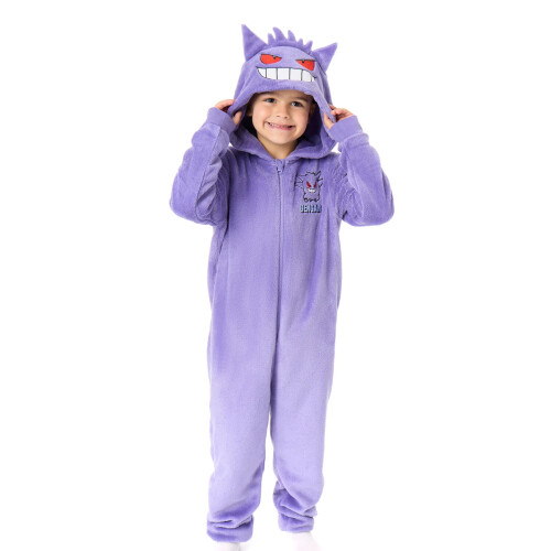 Pokémon (4-5 Years, Purple) Pokemon Boys Gengar Bodysuit 2