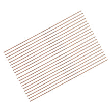 HVAC Copper Welding Rods 20Pcs Round Phosphor Copper for Refrigerator Repair