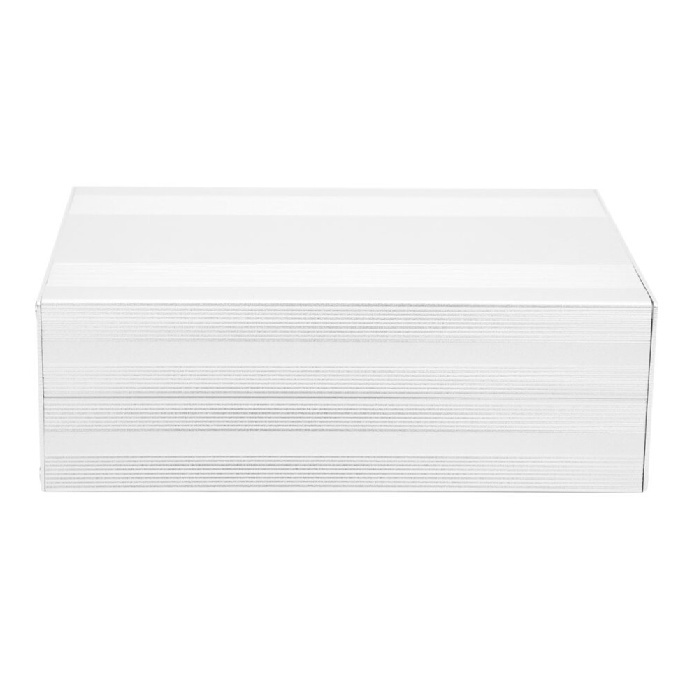 Aluminum Project Box Matte Silver 68X145x200mm Diy Electronics Enclosure 3371392275626