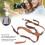 Leather Double Shoulder Camera Strap for DSLR Black or Brown 5