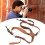 Leather Double Shoulder Camera Strap for DSLR Black or Brown 6