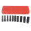 10pcs 1/2" Deep Impact Socket Set 6 Point Chrome Vanadium Steel 2