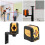 High Accuracy Infrared Laser Leveler 2 Lines Horizontal Vertical 10m 13