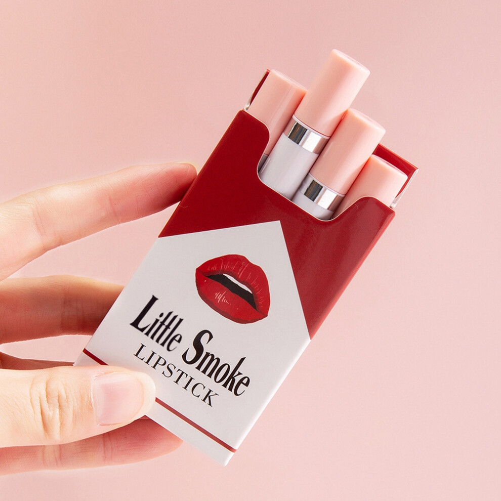 4pcs Matte Lipstick Set, Longlasting Waterproof Lip Gloss, 0.8g Each
