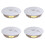 4X PièGe à Puces Sticky Dome Bedbug Get Rid PièGe à Puces Multifonctionnel RéGlable PiéGeage Lampe Catcher pour Puces Bedbug 1