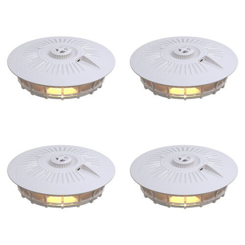 4X PièGe à Puces Sticky Dome Bedbug Get Rid PièGe à Puces Multifonctionnel RéGlable PiéGeage Lampe Catcher pour Puces Bedbug
