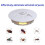4X PièGe à Puces Sticky Dome Bedbug Get Rid PièGe à Puces Multifonctionnel RéGlable PiéGeage Lampe Catcher pour Puces Bedbug 3