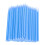 200pcs Grafted Eyelash Micro Applicator Swabs Blue, Plastic & Cotton 6