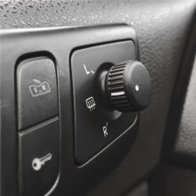 2X Interruptor Do Espelho Lateral Do Botão de Ajuste Do Carro para 2001-2010 6Q1959565D 6T1 959 565D 565H