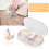 Weekly Pills Organizer Case with Splitter, White, PP Material 7