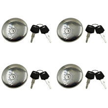 4X Motorcycle Fuel Gas Tank Cap Cover Lock with 8 Keys for GN250 GN125 GN 125 250