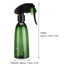 200ml Refillable Hair Sprayer Vintage Water Bottle for Barber & Hair Styling