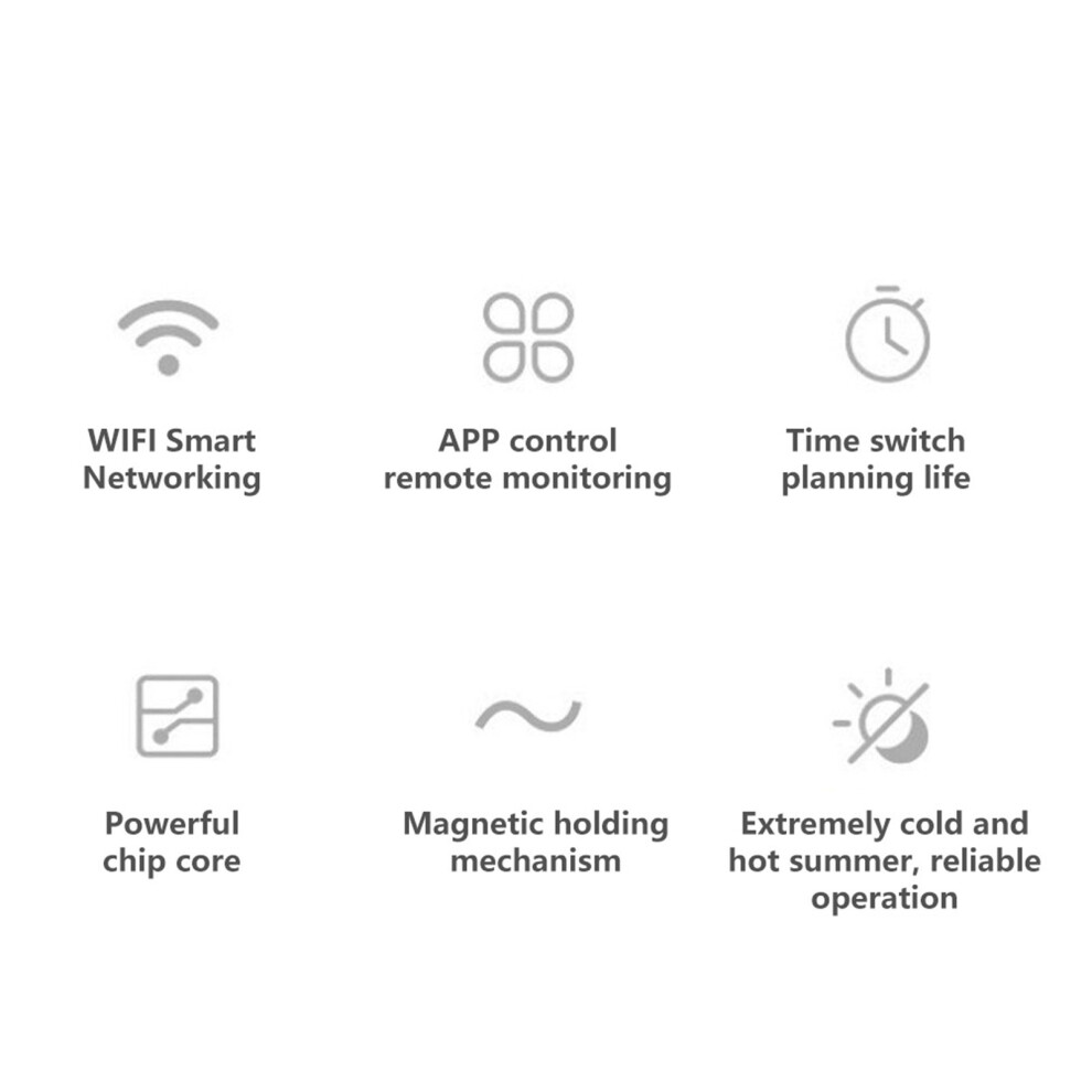 Intelligent Wifi Circuit Breaker 1P Ac230v Ip20 With Remote Control 6A-63A 7891392578689