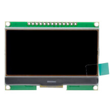 LCD12864 12864-06D, 12864, LCD-Module, COG, met Chinees Lettertype, Puntmatrixscherm, SPI-Interface, Zwart