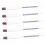 5pcs Glass Alcoholometer Wine Hydrometer Accurate Alcohol for Wine Making Kit Beginner Transparent Measurement Tool 0-96 1