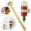 Wall Mounted Upside Down Sauce Bottle Stand - Eco-Friendly, No Drop Design 3