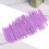200pcs Grafted Eyelash Micro Applicator Sticks, Cotton Swabs, Purple 3