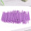 200pcs Grafted Eyelash Micro Applicator Sticks, Cotton Swabs, Purple 10