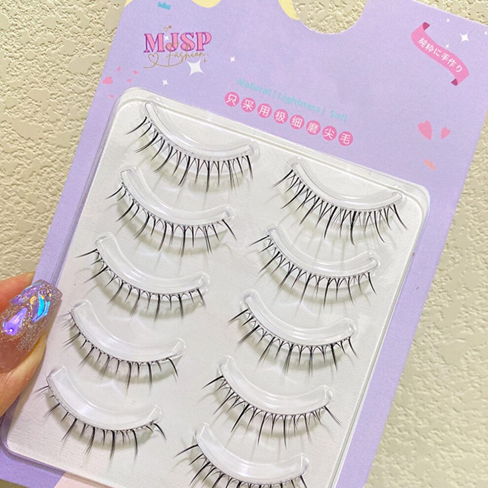 Phui-Pet-Supplies Reusable False Eyelashes For Daily & Party