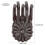 200Pcs Flower-Shaped Plant Clips, Support Clips, Brown/Green 7