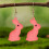 (Pink) Easter Bunny Earrings for Dating & Cosplay 4