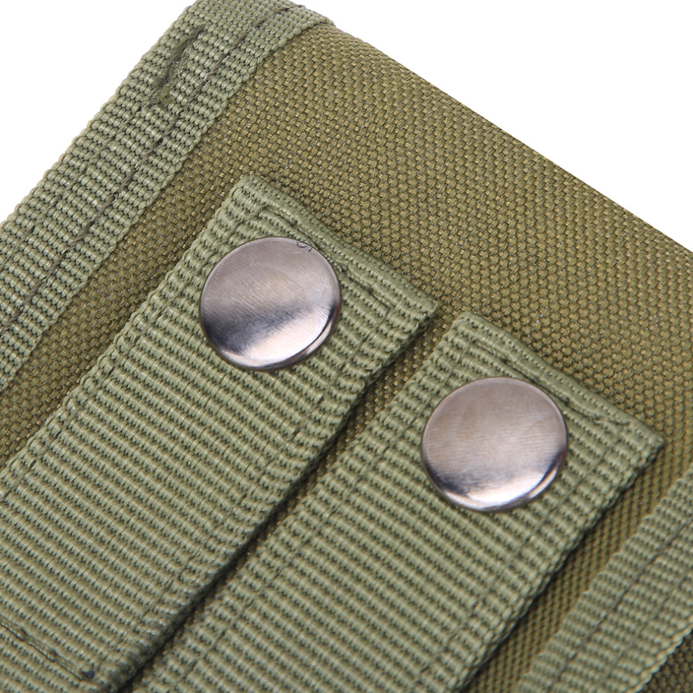 Nylon Green Outdoor Cigarette Lighter Pouch Bag, 13x10x3cm