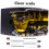 5pcs Glass Alcoholometer Wine Hydrometer Accurate Alcohol for Wine Making Kit Beginner Transparent Measurement Tool 0-96 7