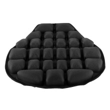 TPU Motorcycle Seat Cushion 3D Inflatable Air Pad Black 37.5x36cm
