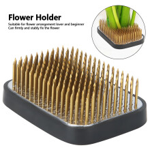 Dense Copper Kenzan Flower Needle 200 Needles 347g 7.2x5.5cm