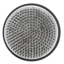 Round Flower Kenzan Holder with 331 Needles, 6.1cm Steel or Copper